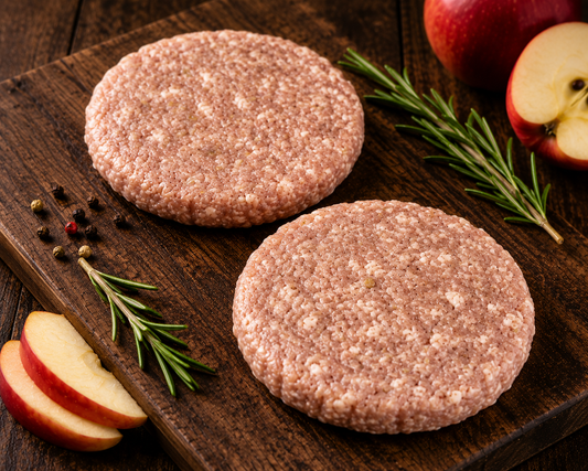 Pheasant & Apple Burgers