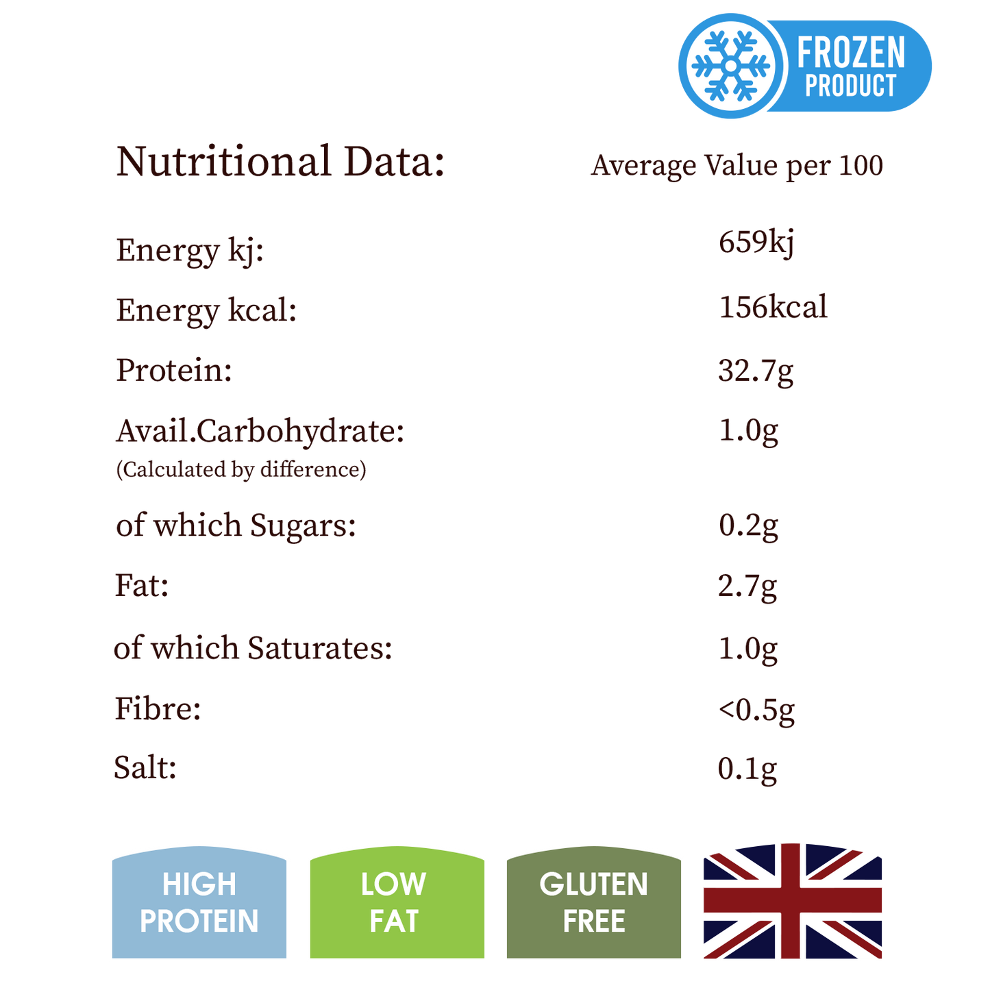 Diced Wild Boar Frozen 500g