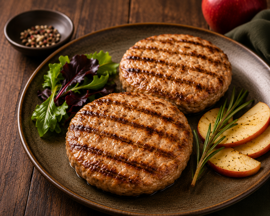 Pheasant & Apple Burgers