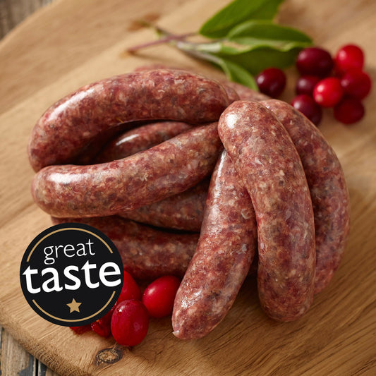 Venison and Cranberry Sausage 400g