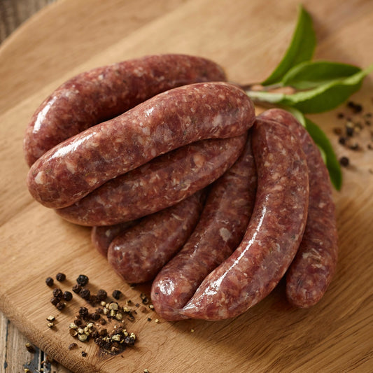 Venison and Black Pepper Sausage 400g