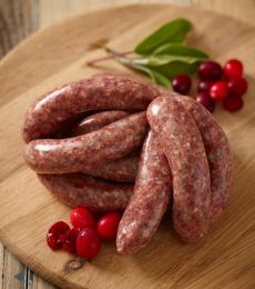 Venison & Cranberry Sausage