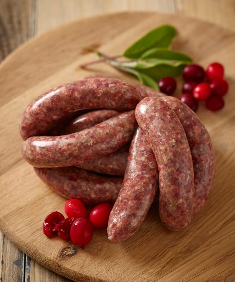 Venison & Cranberry Sausage