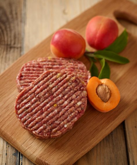 Wild Boar and Apricot Burgers